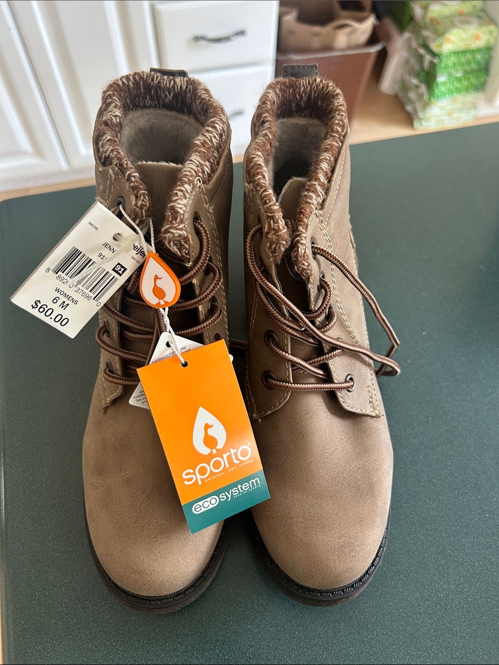 Sporto women's boots- taupe